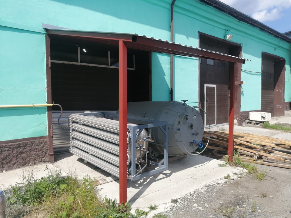 криоцилиндр dpw-500 1,6 с цистерной цтк-1, купить в СпецКриоГаз Челябинск