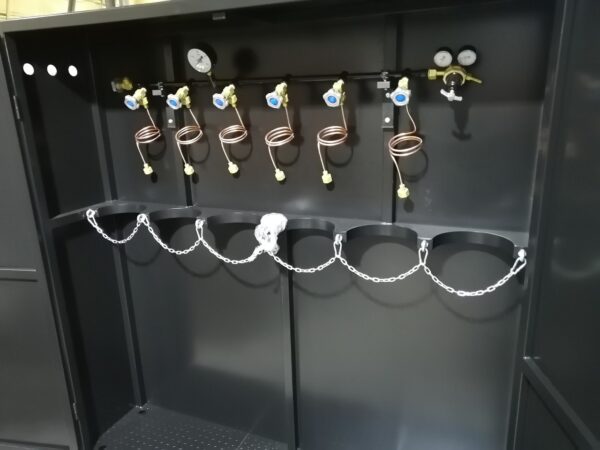 шкаф для 6 азотных баллонов, СпецКриоГаз Челябинск