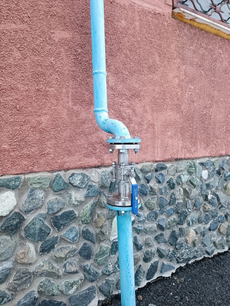 кран шаровый для кислородного трубопровода