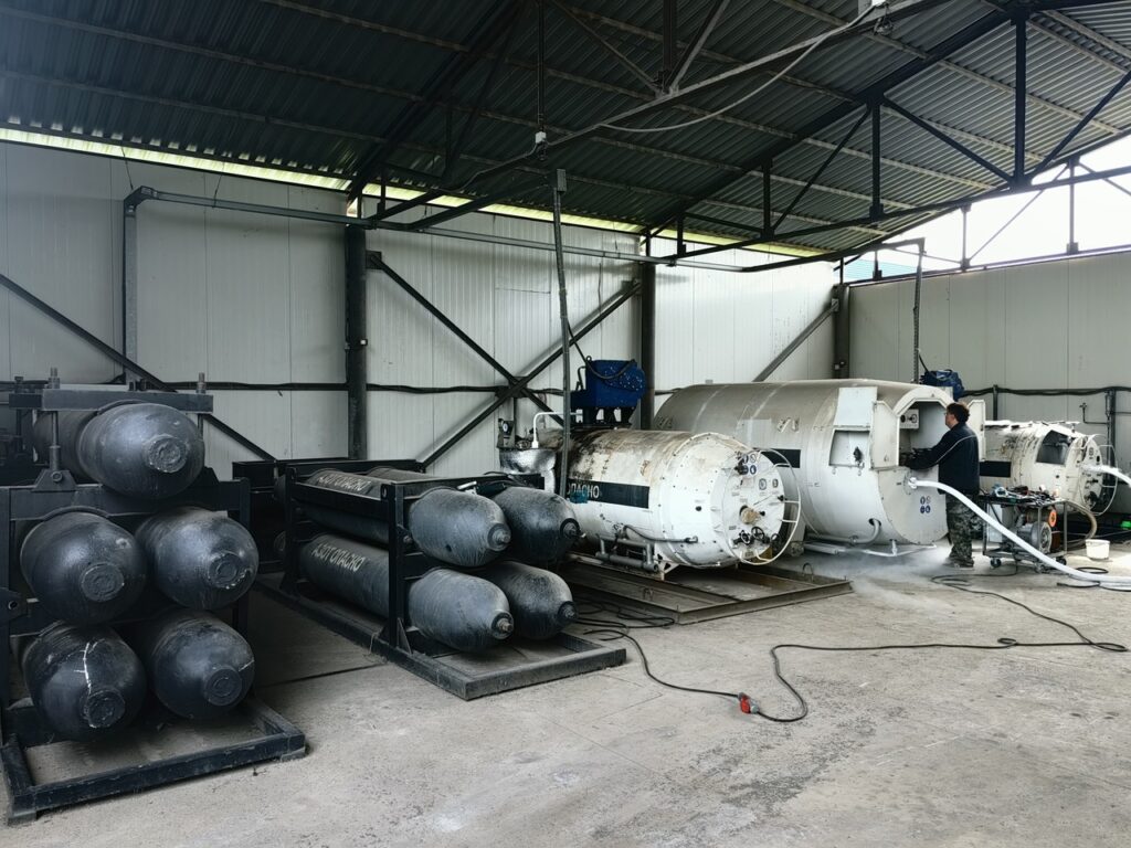 ремонт газификационной установки ГУ-2/20 для производства азота, Курганская область