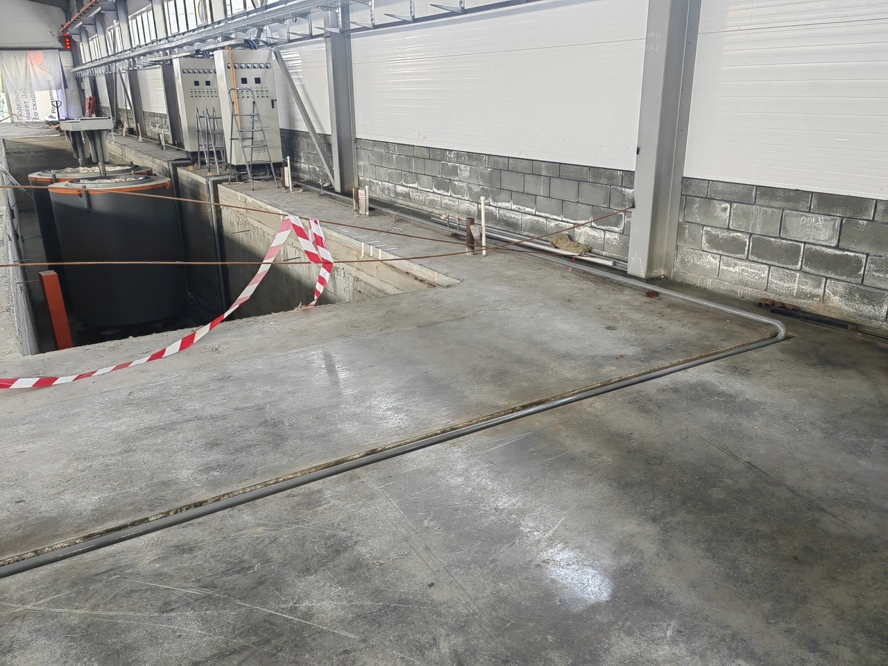 Монтаж технологической линии азота