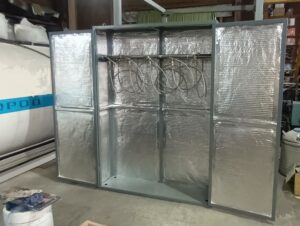 установка для вакуумирования и сушки баллонов